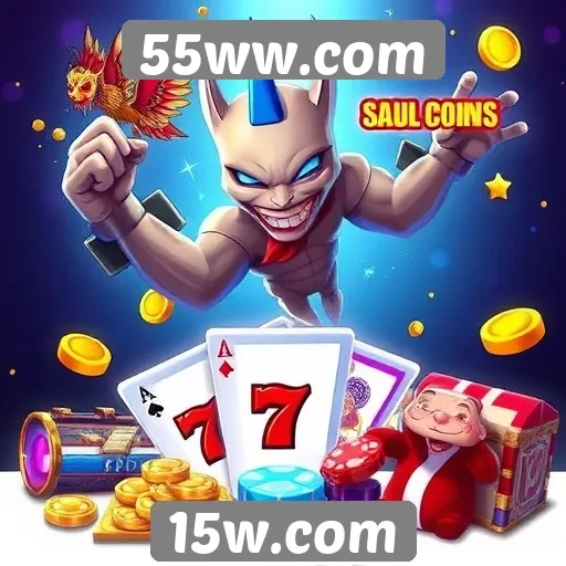 Análise das categorias de jogos disponíveis no 55ww.com