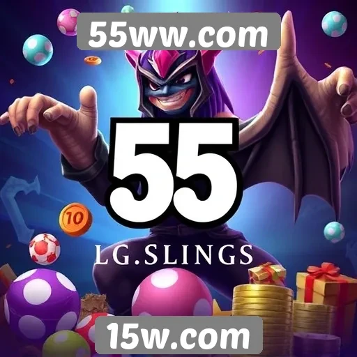 Variedade de jogos disponíveis no 55ww com